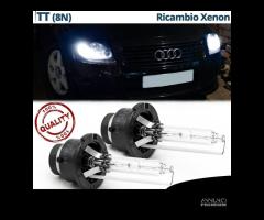 Lampadine Ricambio XENON D2S Audi TT 8N 6000K 35W