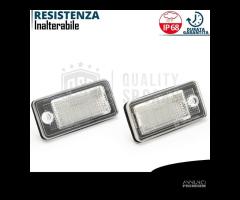 Placchette Luci Targa LED per Audi A8 4H Canbus - 8