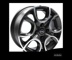 4 cerchi lega mini grande punto corsa r15 lt4222 - 9