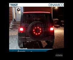 SPOILER LED Posteriore per JEEP Striscia LED NERA - 6