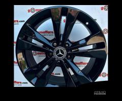 4 cerchi lega mercedes classe a b cla r18 lt4292