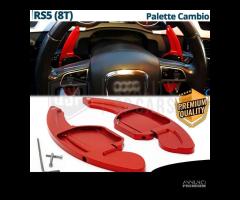 PALETTE Cambio Volante per AUDI TT 8J Paddle Rosse