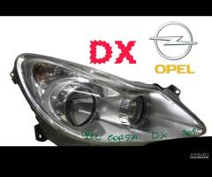 FARO ANTERIORE DESTRO OPEL Corsa D 5P 1Â° Serie (0 - 1