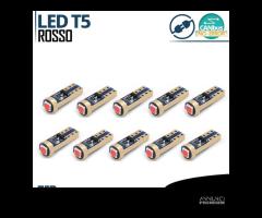 Lampadine LED T5 Rosse per Cruscotto Luci Quadro