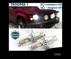 KIT FARI LED H4 Per ISUZU TROOPER 1 6500K 8000LM