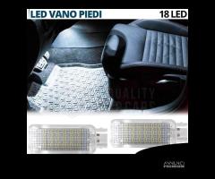 Luci LED Vano Piedi PER Skoda Roomster CANbus