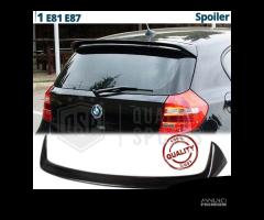 SPOILER per BMW Serie 1 E87 E81 Alettone Tetto NER