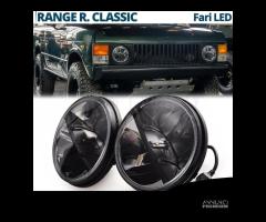 2 FARI LED 7 Pollici Per RANGE ROVER CLASSIC 6500K