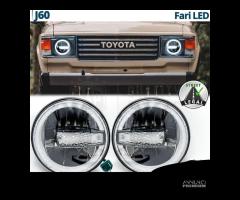 FARI LED Angel Eyes Per LAND CRUISER J60 OMOLOGATI