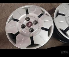 4 cerchi ferro fiat panda r16 ft4119 - 5