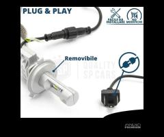 Kit lampade FULL LED H4 Renault Kangoo 2 ANABB+ABB