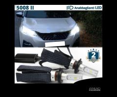 LAMPADINE LED H7 per Peugeot 5008 2 CANBUS 6500K