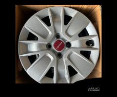 4 cerchi ferro fiat panda new r14 ft4063 - 2