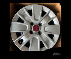 4 cerchi ferro fiat panda new r14 ft4063 - 3