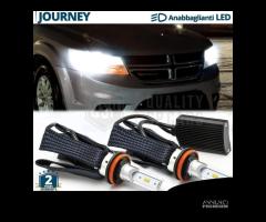 Kit LED H11 per Fari DODGE JOURNEY Luci Bianche