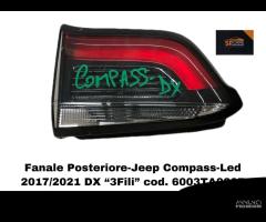 FANALE POSTERIORE DX A LED INTEGRATO NEL PORTELLON - 1