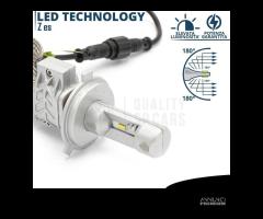 Luci Full LED H4 per VW Maggiolino 6500K 8000LM - 7