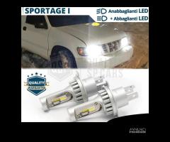 LAMPADINE LED H4 Per FARI KIA SPORTAGE 1 8000LM