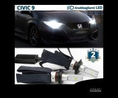 Kit Full LED Per Honda CIVIC 9 Luci Anabbaglianti