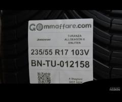 4 pneumatici bridgestone 235/55 r17 103v tu12158 - 8