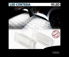 Plafoniere LED Luci cortesia Per Bmw CANbus 6500K