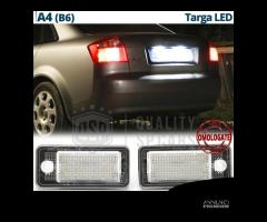 Plafoniere Luci Targa Led Audi A4 B6 Canbus 6.500K