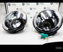 FARI LED Anteriori PER Jeep CJ Angel Eyes 6500K - 6