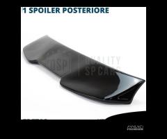 SPOILER per AUDI A3 S3 8P Alettone NERO Rs3 style