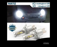 Lampade LED H4 per DAEWOO MATIZ Luci 6500K CANbus