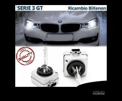 Lampadine BIXENON D1S per Bmw serie 3 GT 6000K 35W