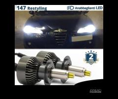 Anabbaglianti LED per Alfa Romeo 147 Lampade H7