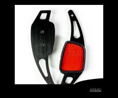 PALETTE Cambio per AUDI A3 8V Leve Acciaio Nero