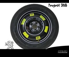 RUOTINO DI SCORTA PEUGEOT 308 SW 125/85 R16 (17>)