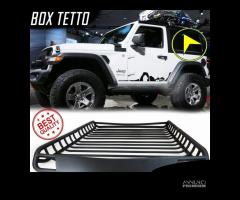 Box Tetto Portapacchi PER JEEP WRANGLER Bagagliera