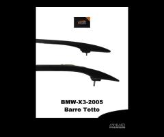 BARRE LONGITUDINALI TETTO BMW X3 1Â° Serie (04>10)