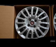 4 cerchi ferro fiat g.punto karl corsa r15 ft744