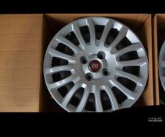 4 cerchi ferro fiat g.punto karl corsa r15 ft744