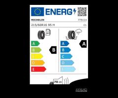 1 pneumatico michelin 215/60 r16 95h pn10058