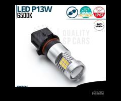 Lampadina LED P13W - PSX26W Canbus con Lente 360°