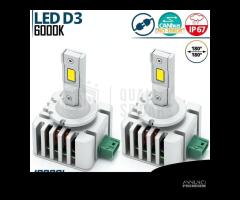 Lampadine LED D3S Conversione Xenon 6000K 12000LM