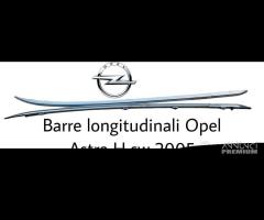 BARRE LONGITUDINALI TETTO OPEL Astra H Berlina (04