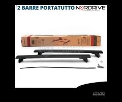 Barre Portatutto per Fiat Panda in Alluminio Nero - 14