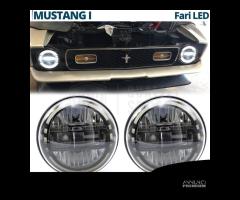 FARI LED Omologati FORD MUSTANG 1 e 2 Luci Bianca