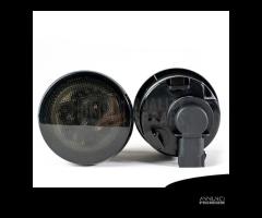 2 Frecce LED Anteriori Per JEEP WRANGLER JK Nere - 6