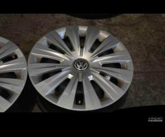 4 cerchi ferro volkswagen polo ibiza a1 r15 ft1590