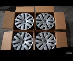 4 cerchi ferro volkswagen polo a1 ibiza r15 ft1603