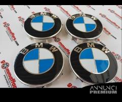 4 coppette bmw nere tutte 5x112-5x120 cp4