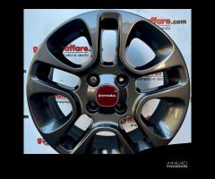 4 cerchi lega fiat panda new r14 lt3115