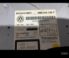 STEREO AUTORADIO VOLKSWAGEN POLO 6R (2010)