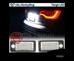 Luci TARGA LED PER Audi Q7 4L 10-15 CANBUS 6500K